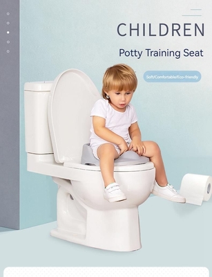 環境に優しい浴室 赤ちゃんトイレの座席 子供のポットトレーニング 柔らかいPU素材