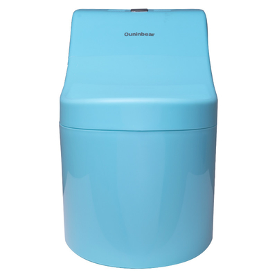 青いプラスチック製のベビートレーニングのポットシート オーダーメイドロゴ EN-71 認証 2.1kgの軽量