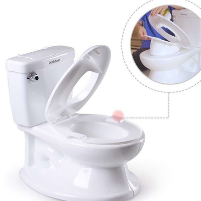 赤ちゃんのトイレ訓練のためのEN71テストを持つ個別化可能なホワイトプリントベビートレーニングポットトイレ