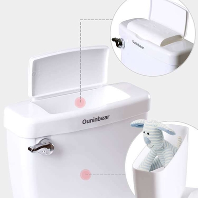 赤ちゃんのトイレ訓練のためのEN71テストを持つ個別化可能なホワイトプリントベビートレーニングポットトイレ