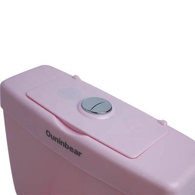 ピンクプラスチックベビーポット トイレ EN71 認定 純色デザイン カスタムロゴ