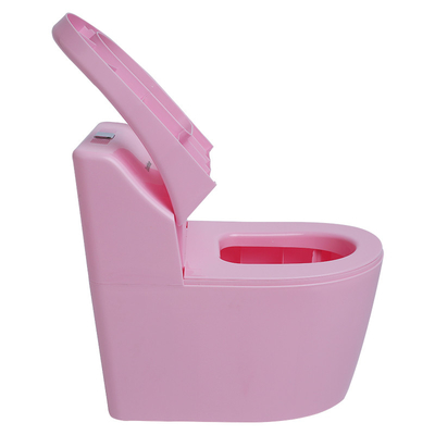 パーソナライズされた子供のためのピンクプラスチックベビーポットシート パーソナライズされたロゴのトイレトレーニングが受け入れられています
