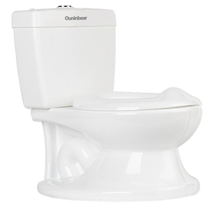 EN71 テストの印刷パターン 白いプラスチック赤ちゃんトイレットポット