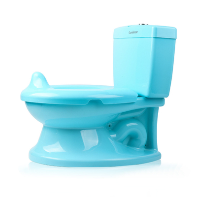 白い赤ん坊の小便座椅子 子供のトイレ訓練のためのカスタムロゴ EN71認証