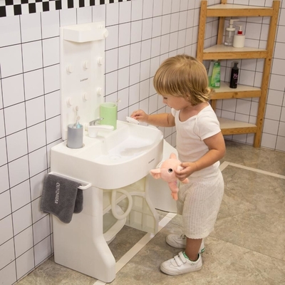 OEM ODM 子供のトイレのシンク ポータブル ハンドウォッシュ バスケット 幼児用