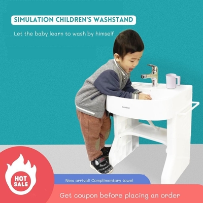 OEM ODM 子供のトイレのシンク ポータブル ハンドウォッシュ バスケット 幼児用