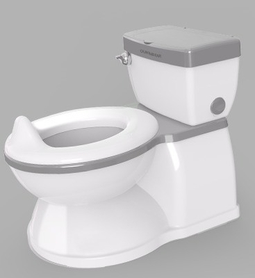 オーダーメイドロゴ ベビー・ポッティ トイレットトレーナー EN71 認証された多色の固体PPプラスチック