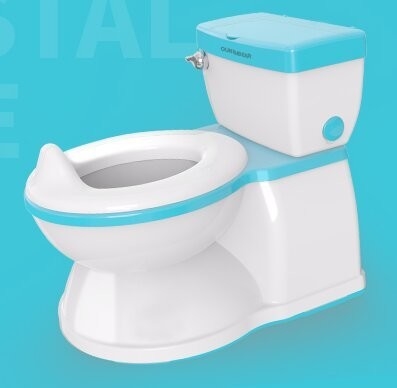 オーダーメイドロゴ ベビー・ポッティ トイレットトレーナー EN71 認証された多色の固体PPプラスチック