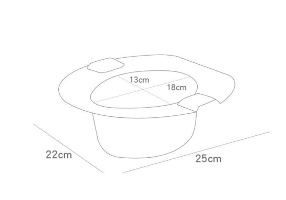 シミュレーション スタイルの プラスチック式 ベビーポット トイレ カスタマイズされたロゴ