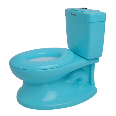 青いベビーポット トイレシミュレーションシート 軽量なPP乳幼児ケアトレーニングポット