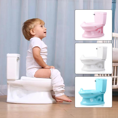 子供 シミュレーション トイレ 洗浄音 白 青 ピンク 便座 EN71 テスト 認定 赤ちゃん訓練