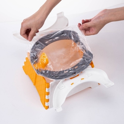 動物様式 ベビーポット トイレットシート オーダーメイドロゴ