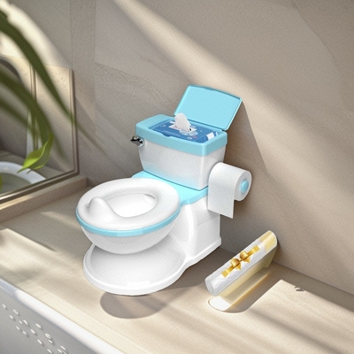 グレー/ピンク/ブループリント ベビーポット トイレトレーナー EN-71 認証されたエコフレンドリー カートンポット シート