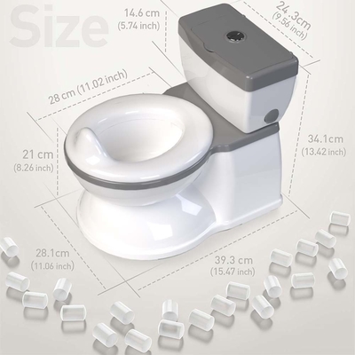 エコフレンドリー プラスチック キッズ トレーニング トイレ ブルー ピンク ホワイト オーダーメイド ロゴ 卸売