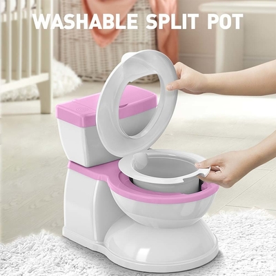 ブルー・ピンク・ホワイト キッズ・ポッティ トイレット トレーナー カスタム・ロゴの受け入れとエコ・フレンドリーデザイン