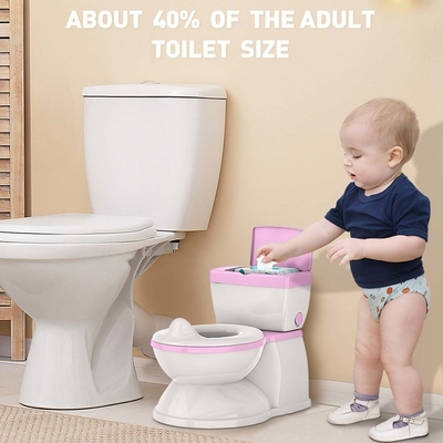 ブルー・ピンク・ホワイト キッズ・ポッティ トイレット トレーナー カスタム・ロゴの受け入れとエコ・フレンドリーデザイン