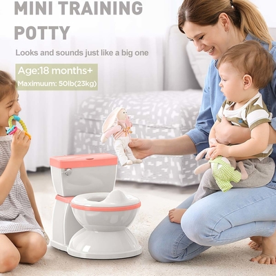 卸売 折りたたむベビーポット トレーニング トイレ PP プラスチック 幼児用の携帯ポットシート